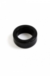 Черное эрекционное кольцо TITANMEN